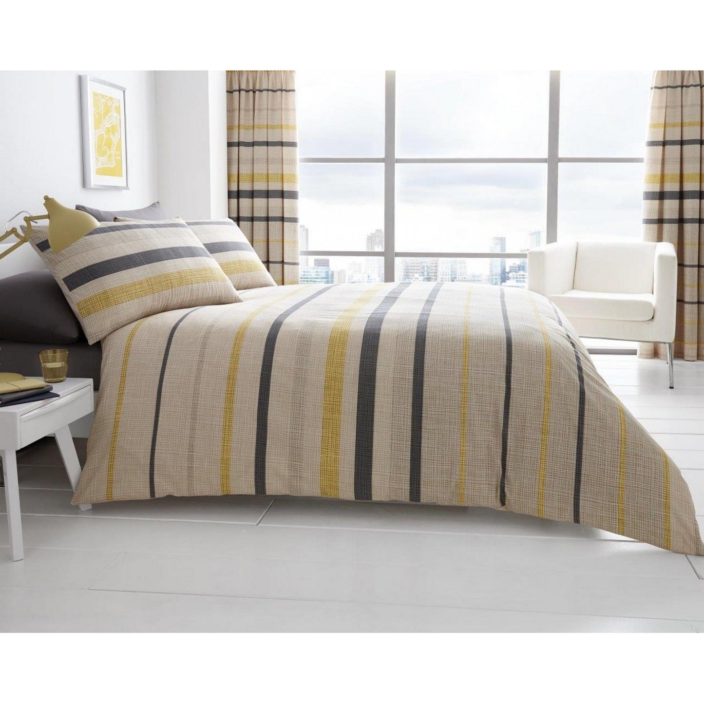 Block Stripe Duvet Set
