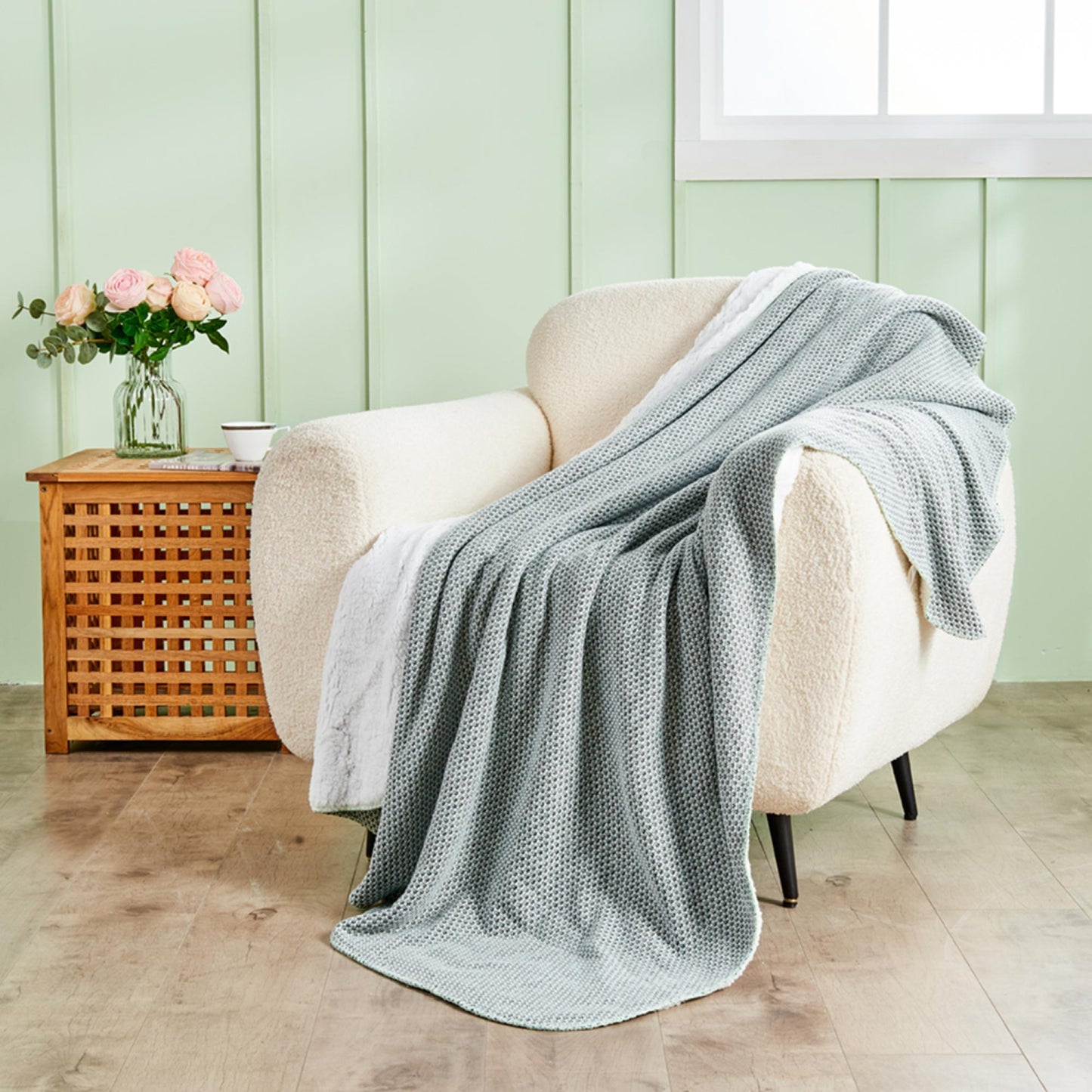 Gracin Knitted Throw 130x180