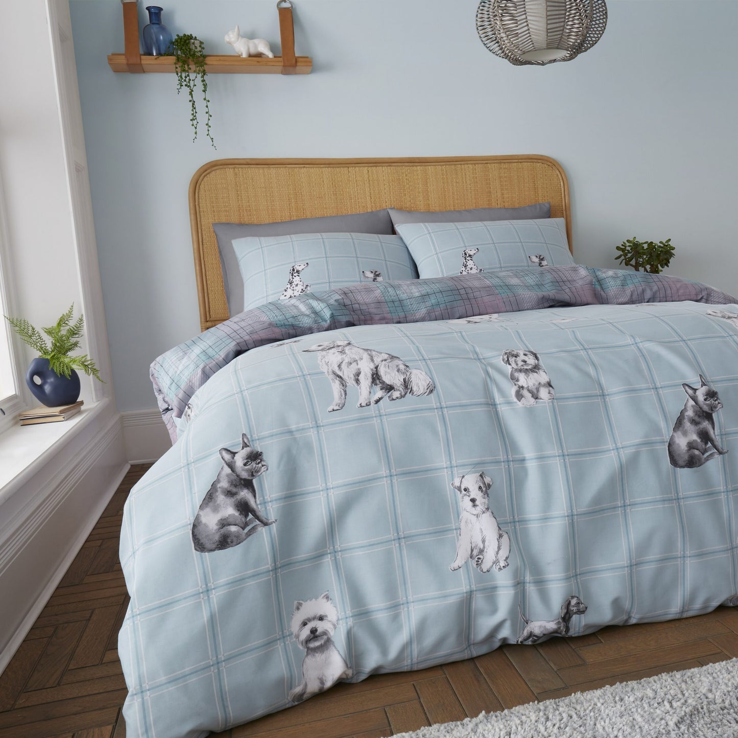 Dog Pals Printed Duvet Set