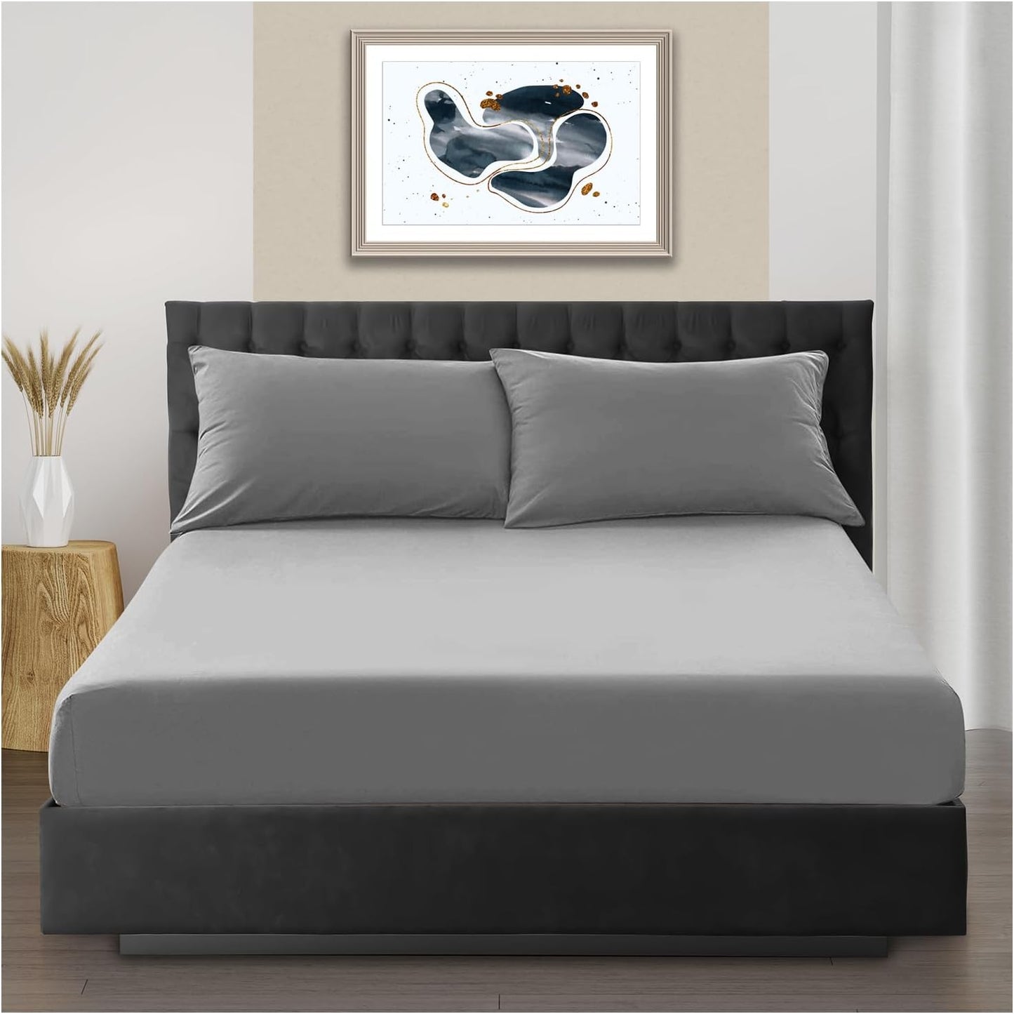 SUPER DREAMER MICROFIBER FITTED SHEET + PILLOW CASES