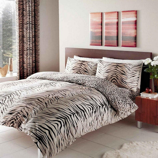 Tiger Skin Duvet Set