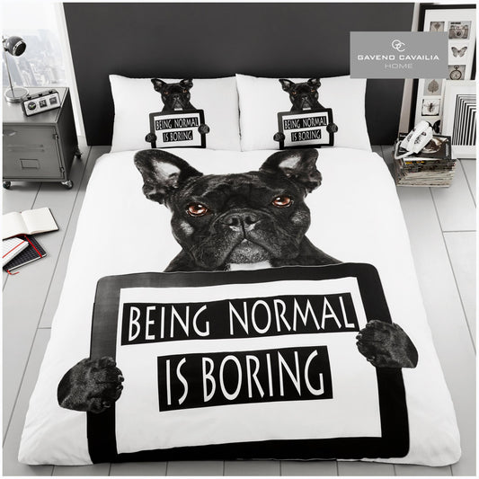 PREMIUM DUVET SET 3D BULL DOG