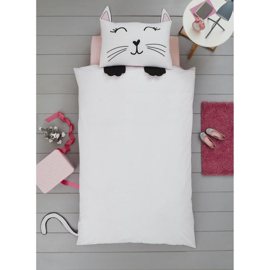 Cat Shaped Duvet Set