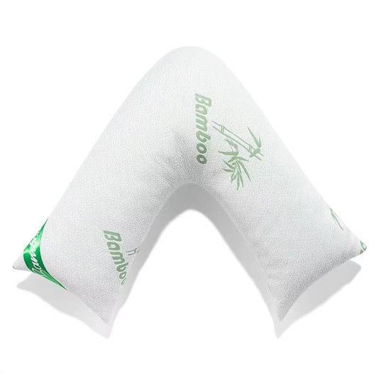 Bamboo Memory Foam V-Shape Pillow