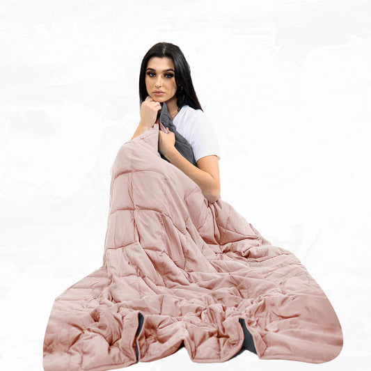 Reversible Microfiber Weighted Blanket