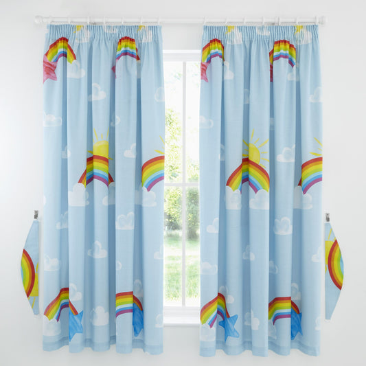 Kids Range Curtains Sunny Rainbow